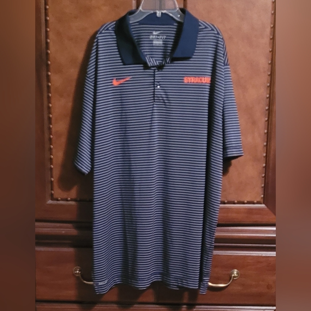 Nike Dri-Fit Syracuse Golf Shirt XXL